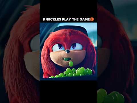 Knuckles play the Bowling 🎳 #sonic #sonicthehedgehog #knuckles #knucklestheechidna #shortsfeed