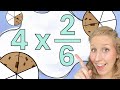 Multiplying Whole Numbers by Fractions with Models