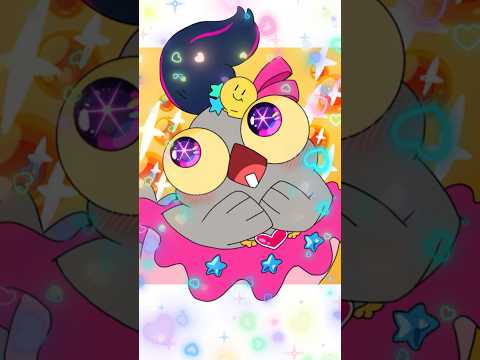 【替え歌】推しの子ジャケ #shorts #手描きアニメ #スプラトゥーン3 #コジャケ #推しの子 #アイドル
