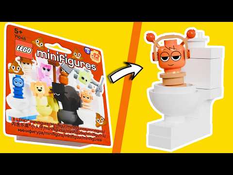 Unboxing All 20 Sprunki LEGO Skibidi Toilet Minifigures! Which One Is Your Favorite?