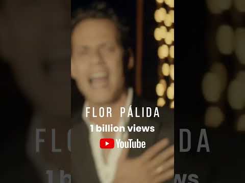 El video oficial de ‘Flor Pálida’ tiene 1 billón de visualizaciones🔥Gracias por escuchar mi música.