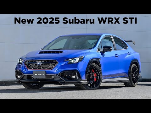 New 2025 Subaru WRX STI (S210) officially revealed with 300HP! First Look and Details