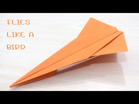 How to Make a Paper Airplane that Flies Like a Bird