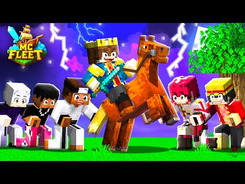 Becoming THE STRONGEST PLAYER In This Server 😰| mcFleet