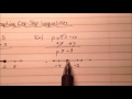 Solving and Graphing One-Step Inequalities
