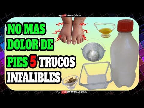 Despídete del Dolor de Pies con Estos 5 Remedios Super Efectivos✅✅