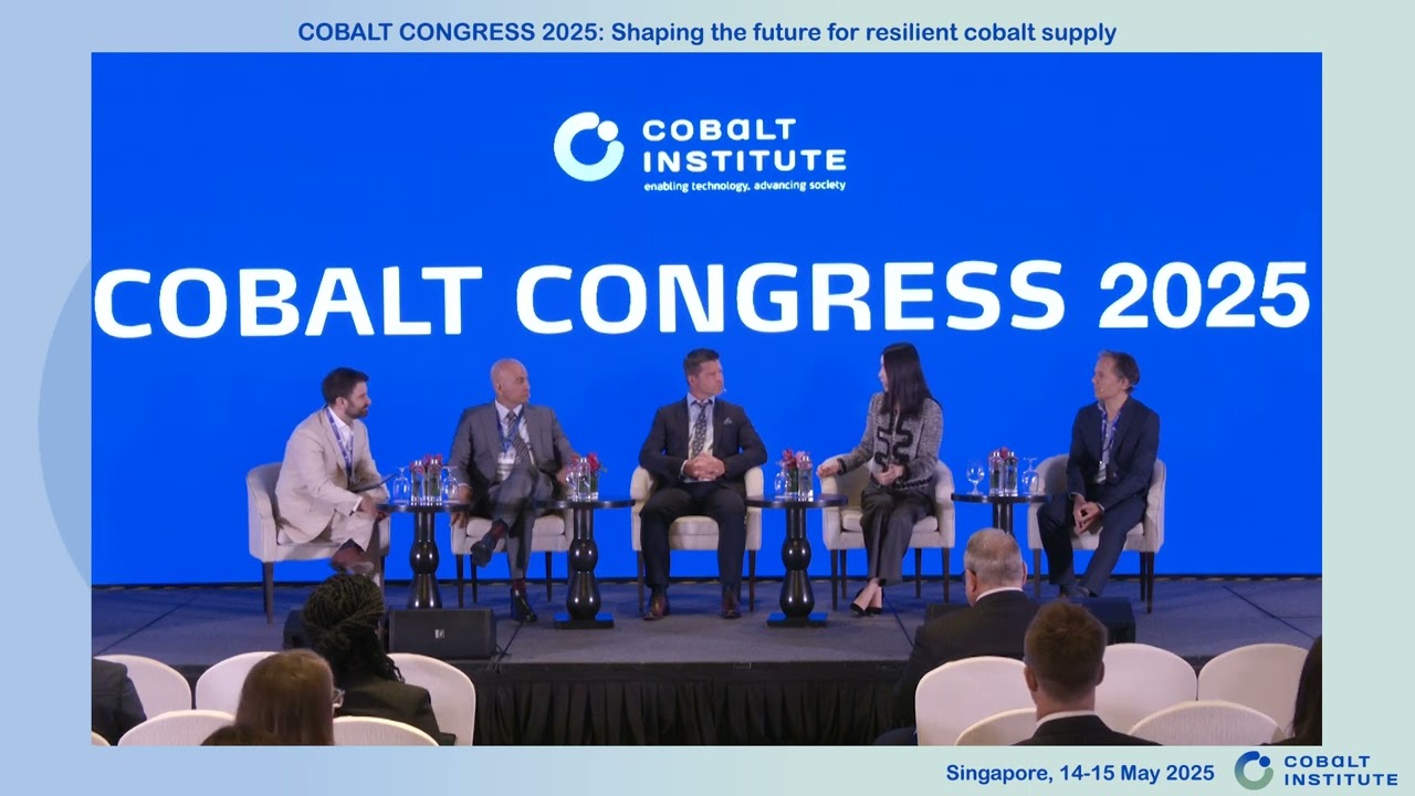 Cobalt Congress 2025 Day 2 – Session 4: How policy and finance can work together to support resilient cobalt supply chains