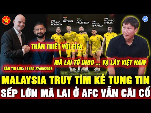 🙏MALAYSIA HỌP KHẨN, CHÂN TRONG Ở AFC TUYÊN BỐ SẼ ĐẢO NGƯỢC KẾT QUẢ, CẢ ĐNÁ DẬY SÓNG, INDO BỊ VẠ LÂY
