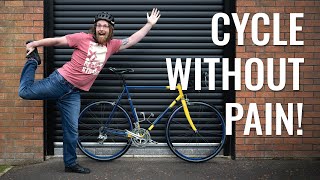 6 exercises to cycle pain free and improve posture!