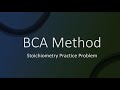 Limiting Reactant Stoichiometry with the BCA Method