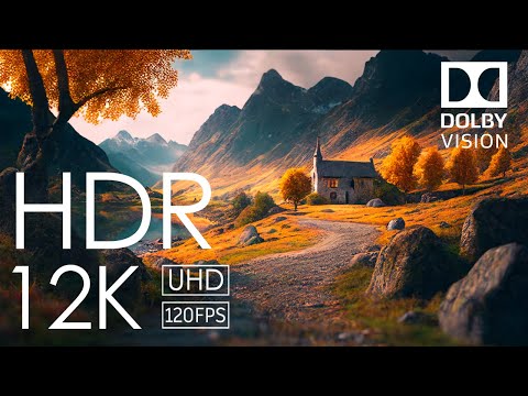 12K HDR 120fps Dolby Vision with Relaxing Music (Luminous Landscapes)
