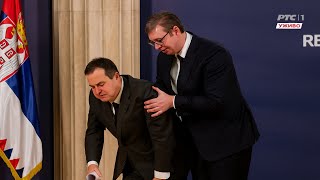 SOK NA KONFERENCIJI - IVICA DAČIĆ DOŽIVEO UDAR - VUČIĆ SVE JAVNO OBJAVIO!