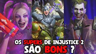 DECIDI FAZER UM RANK COM TODOS OS SUPERS DE INJUSTICE 2