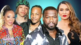 50 Cent TROLLS Beyonce's mom Tina | 50 disrespects Tiny and gets DRAGGED by King Harris and T.I.
