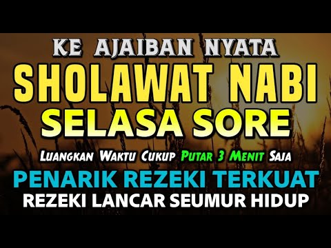 PUTAR PETANG INI ! SHOLAWAT JIBRIL PALING DAHSYAT, Penarik Rezeki dan Kemudahan, Sholawat Nabi Merdu