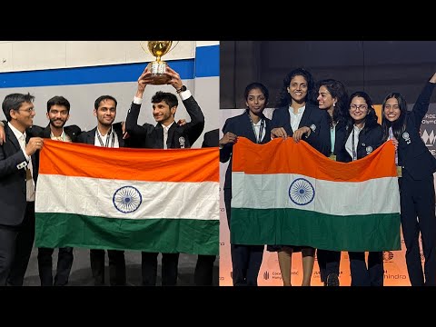 Press Conference After India Won Chess Olympiad!