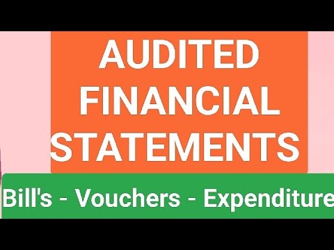 Last 3 Years Accounts & Audit Video : https://www.youtube.com/watch?v=TZq9VUB5klU