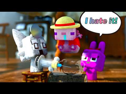 Do you hate injection?😭 & best funny minecraft animation!