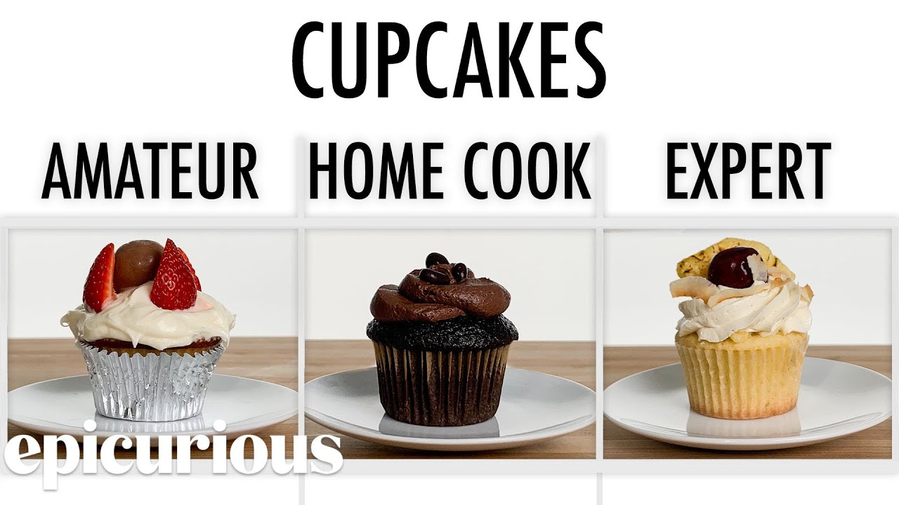 4 Levels of Cupcakes: Amateur to Food Scientist Epicurious