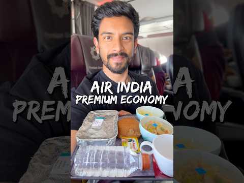 What Do You Get On Air India Premium Economy? ✈️🍛