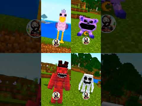 Which Minecraft Montero Edit Is Perfect???#smillingcritters #montero #gartenofbanban #zoonomaly