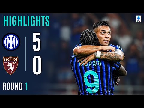 INTER-TORINO 5-0 | HIGHLIGHTS | Nerazzurri Kick Off Season in Style | Serie A 2025/26 thumbnail