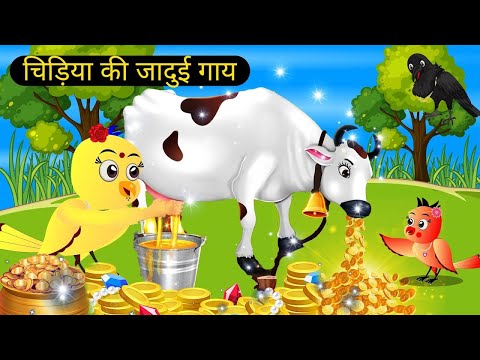 चिड़िया माँ का प्यार |Tuni Chidiya Cartoon Hindi | cartoon |Chichu Tv Official |Hindi Cartoon Kahani