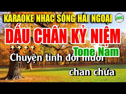 Dấu Chân Kỷ Niệm Karaoke Nhạc Sống Cha Cha Cha Cực Hay Và Dễ Hát – Nhạc Sống Minh Công