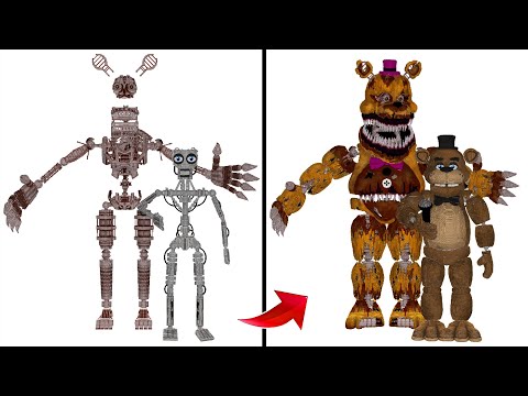 Five Nights at Freddy's Freddy Fazbear Build in Minecraft | Timelapse Build - ASMR