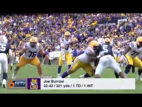 Joe Burrow Highlights vs Auburn