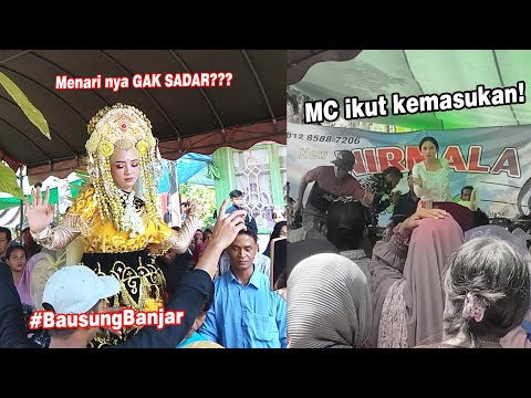 Bausung Pangantin Banjar | Lagi-lagi kesurupan? Kali ini MC juga ikut menari!