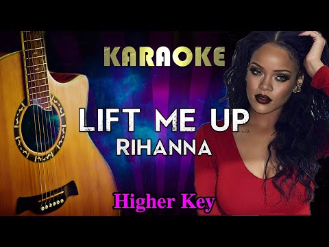 Rihanna – Lift Me Up (Acoustic Guitar Karaoke Higher Key)