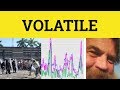 Understanding Volatility in Various Contexts