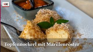 Topfennockerl mit Marillenröster – Original nach Johann Lafer