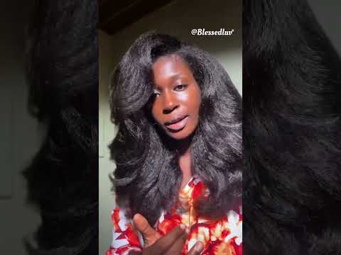 REAL 4C Texture Wig for Black Women | Glueless & Protective Style