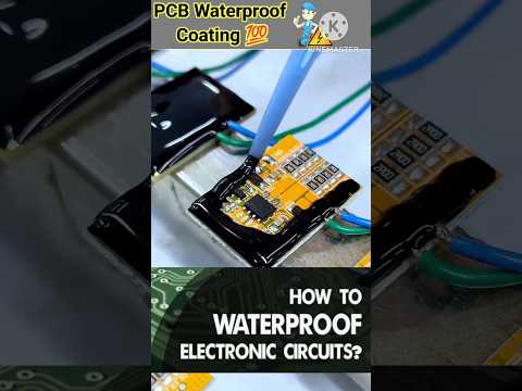 Waterproofing of PCBs, electrical coating #waterproof #coating