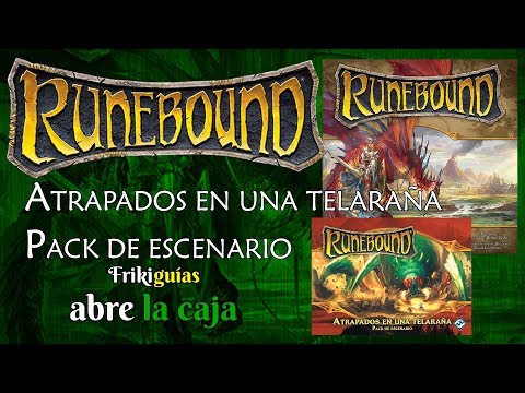 Reseña Runebound (Third Edition) – Caught in a Web (Scenario Pack)