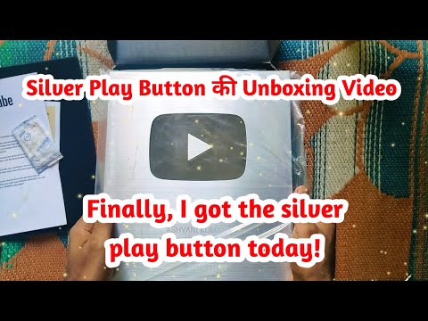 Silver Play Button Unboxing Video || Fact File 1M #YouTubeCreatorAwards