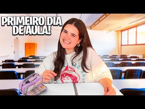 MEU PRIMEIRO DIA DE AULA 2025 * ENTREI NA FACULDADE