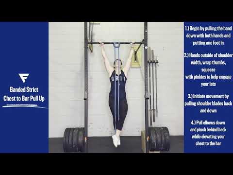 Chest to Bar Pull Up Progression (5 Step) 
