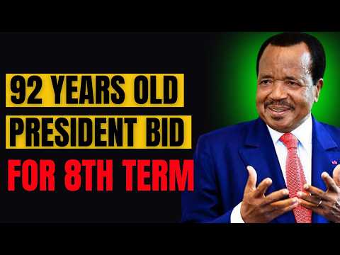 Cameroon’s 92 Year Old President Announces Controversial Bid For Eighth Term In Office