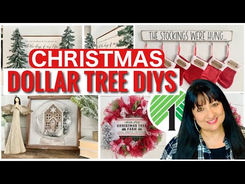 DOLLAR TREE DIYS CHRISTMAS DECOR THAT DOESN'T LOOK CHEAP!