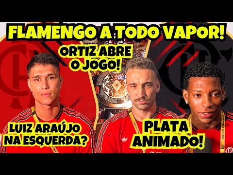 PLATA DIZ ESTAR ANSIOSO PARA ENFRENTAR BAYERN! LUIZ ARAÚJO NA ESQUERDA? ORTIZ PROJETA DUELO!