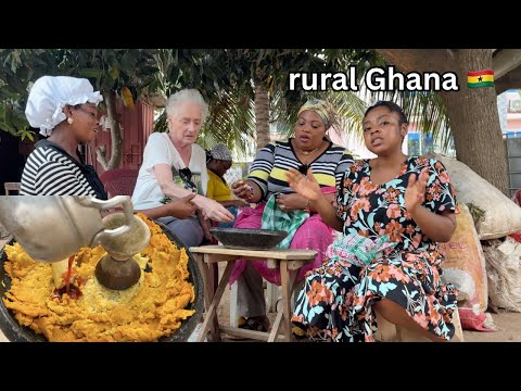 How to cook The fastest but healthiest food with plantain in Rural Ghana