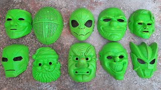 Membersihkan Topeng Ultraman,Joker,Badut,Hacker,Wibu Urokodaki,Spiderman,Ironman,Santaklas,SquidGame