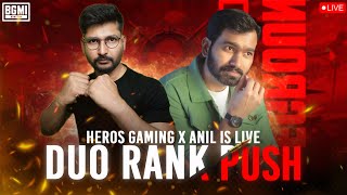 BGMI NEW SEASON DUO RANKPUSH WITH @Anilisliveyt1025  || #livestreaming #bgmi #bgmilivetelugu
