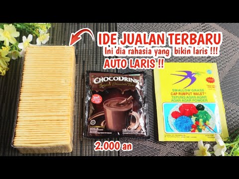 USAHA KECIL SUKSES ‼️IDE JUALAN TERBARU, RESEP AGAR AGAR MOTIF BELUM BANYAK YANG BUAT, RESEP BARU