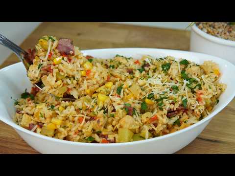COMO PREPARAR ARROZ DIFERENTE FÁCIL Y ECONÓMICO, EN POCOS MINUTOS