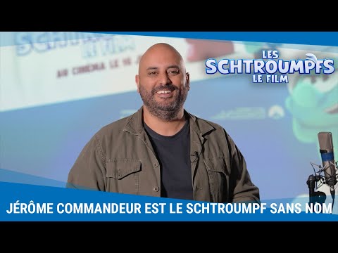 Les coulisses de doublage avec Jérôme Commandeur. Les Schtroumpfs - Le Film[Au cinéma le 16 juillet]