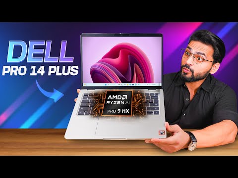 Dell AMD Ryzen™ AI PRO 300 Laptop for Students & Professionals 🤩 | Dell Pro 14 Plus Review 🔥